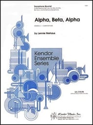 ALPHA BETA ALPHA SAXOPHONE QUARTET cover Thumbnail